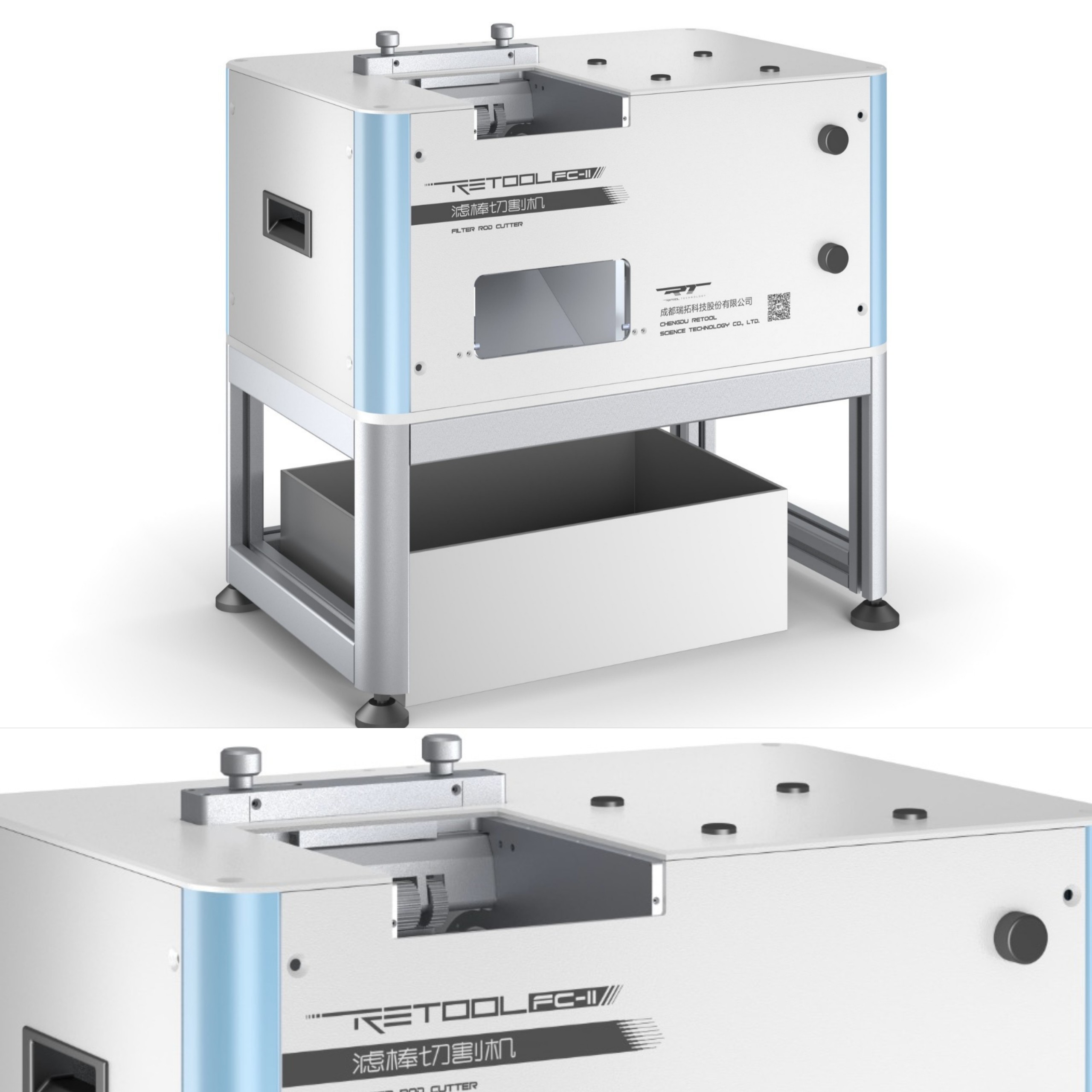 OEM Cigarette Production Machine Filter-Rod Cutter Professional Tobacco Equipment